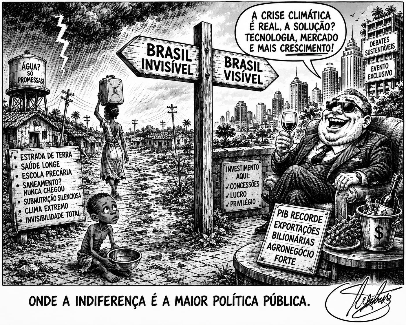 Os Excluídos do Desenvolvimento: A Nova Fronteira da Vulnerabilidade Climática