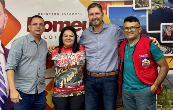 MNLM-CE realiza reunião com presidente da Assembleia Legislativa do Ceará